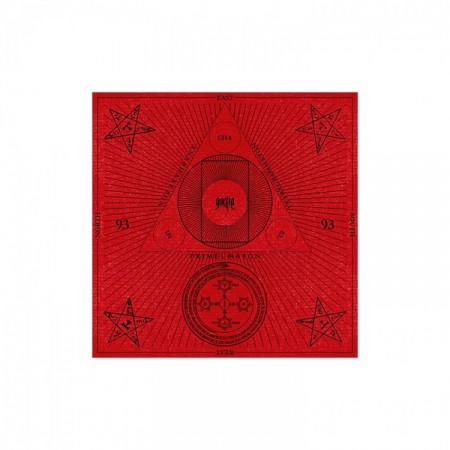 Kosmetinis defektas Goetia kilimėlis taro kortoms Lo Scarabeo